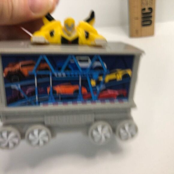 2017 mcdonalds happy meal holiday express transformers bumblebee train toy - Picture 3 of 7
